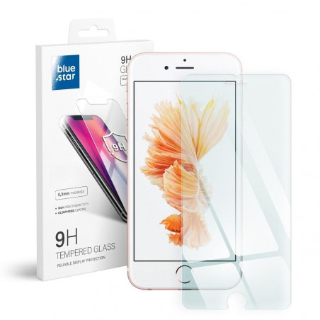 Apple iPhone 6 6S Panzerglas Blue Star 9H Durchsichtbar