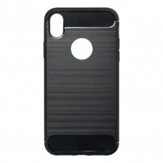 Apple iPhone XR Hülle Carbon Elegant  Schwarz