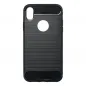 Apple iPhone XR Hülle Carbon Elegant  Schwarz