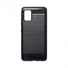 Samsung Galaxy A51 LTE Hülle Carbon Elegant  Schwarz
