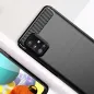Samsung Galaxy A51 LTE Hülle Carbon Elegant  Schwarz