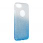 Apple iPhone SE 2020 Hülle Shining Transparent und blau