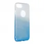 Apple iPhone SE 2022 5G Hülle Shining Transparent und blau