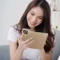 XIAOMI Redmi 9C NFC Book Handytaschen Smart Case Book Gold