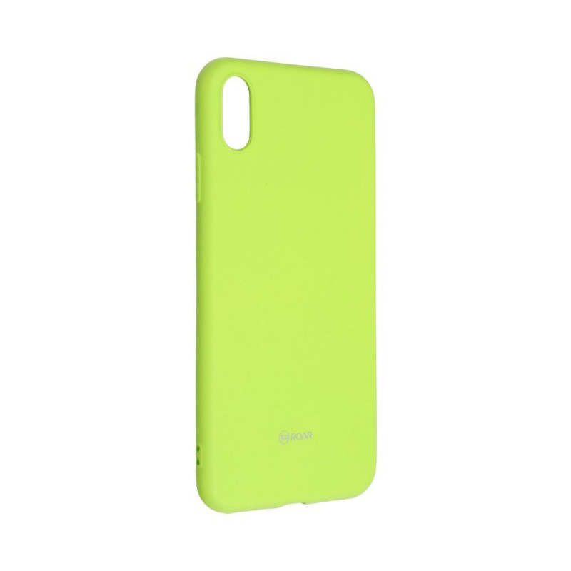 Apple iPhone X Hülle Roar Colorful Jelly Lindgrün