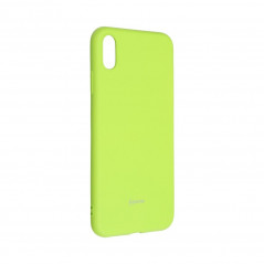Apple iPhone XS Hülle Roar Colorful Jelly Lindgrün
