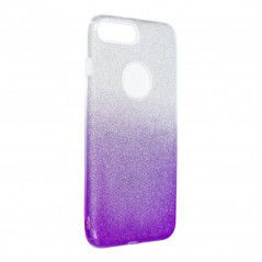 Apple iPhone 8 Plus Hülle Shining Transparent und violett