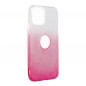 Apple iPhone 11 Pro Hülle Shining Transparent und Pink