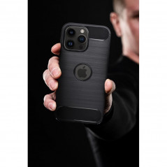 Apple iPhone SE Hülle Carbon Elegant  Schwarz