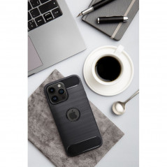 Apple iPhone SE Hülle Carbon Elegant  Schwarz
