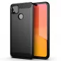 XIAOMI Redmi 9C NFC Hülle Carbon Elegant  Schwarz