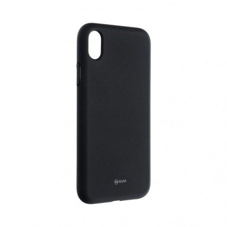 Apple iPhone XR Hülle Roar Colorful Jelly Schwarz