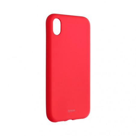 Apple iPhone XR Hülle Roar Colorful Jelly Heißes Rosa