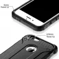 Apple iPhone 8 Gehärtete Abdeckung Armor Schwarz