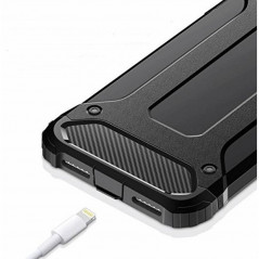 Apple iPhone X Gehärtete Abdeckung Armor Schwarz