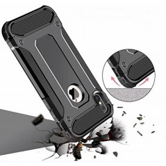 Apple iPhone X Gehärtete Abdeckung Armor Schwarz