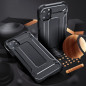 Apple iPhone X Gehärtete Abdeckung Armor Schwarz
