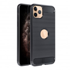 Apple iPhone XS Max Hülle Carbon Elegant  Schwarz