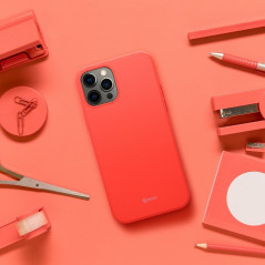 Apple iPhone XR Hülle Roar Colorful Jelly Pfirsichrosa