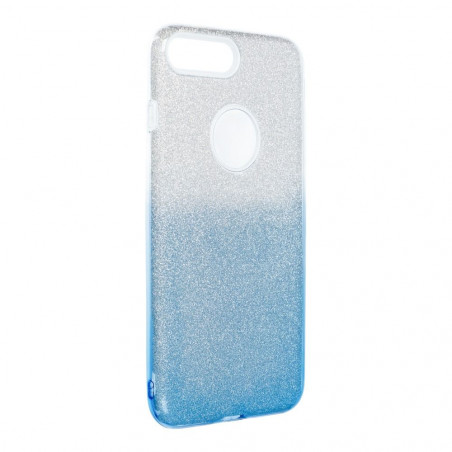 Apple iPhone 7 Plus Hülle Shining Transparent und blau