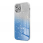 Apple iPhone 11 Pro Hülle Shining Transparent und blau