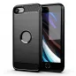 Apple iPhone SE 2022 5G Hülle Carbon Elegant  Schwarz