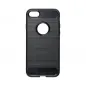 Apple iPhone SE 2022 5G Hülle Carbon Elegant  Schwarz