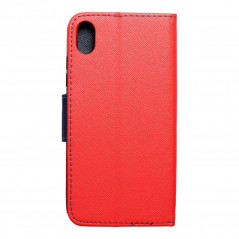 XIAOMI Redmi 7A Book Handytaschen Fancy Book Rot / Marine 