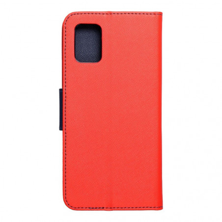 Samsung Galaxy A51 5G Book Handytaschen Fancy Book Rot / Marine