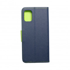 Samsung Galaxy A51 LTE Book Handytaschen Fancy Book Marine / Limette