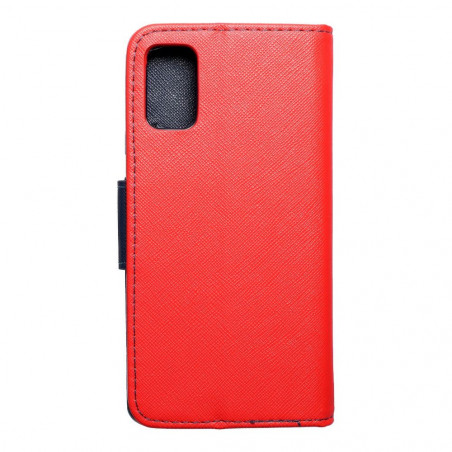 Samsung Galaxy A41 Book Handytaschen Fancy Book Rot / Marine