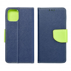XIAOMI Redmi 9C NFC Book Handytaschen Fancy Book Marine / Limette