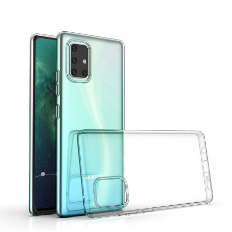 Samsung Galaxy A71 LTE Hülle CLEAR 2mm BOX Durchsichtbar