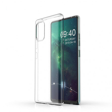 Samsung Galaxy A71 LTE Hülle CLEAR 2mm BOX Durchsichtbar
