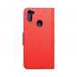 Samsung Galaxy M11 Book Handytaschen Fancy Book Rot / Marine
