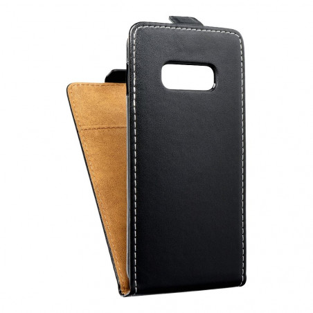 Samsung Galaxy S10e Flip Handytaschen Slim Flexi Fresh Schwarz