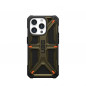 Apple iPhone 15 Pro Hülle Urban Armor Gear Monarch Pro MagSAFE  Kevlar element green