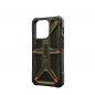 Apple iPhone 15 Pro Hülle Urban Armor Gear Monarch Pro MagSAFE  Kevlar element green