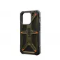 Apple iPhone 15 Pro Hülle Urban Armor Gear Monarch Pro MagSAFE  Kevlar element green