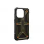 Apple iPhone 15 Pro Hülle Urban Armor Gear Monarch Pro MagSAFE  Kevlar element green