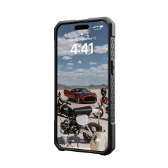 Apple iPhone 15 Pro Max Hülle Urban Armor Gear Monarch Pro MagSAFE  Kevlar element green