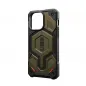 Apple iPhone 15 Pro Max Hülle Urban Armor Gear Monarch Pro MagSAFE  Kevlar element green
