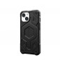 Apple iPhone 15 Hülle Urban Armor Gear Monarch Pro MagSAFE   Kevlar Schwarz