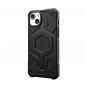 Apple iPhone 15 Plus Hülle Urban Armor Gear Monarch Pro MagSAFE   Kevlar Schwarz