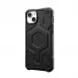 Apple iPhone 15 Plus Hülle Urban Armor Gear Monarch Pro MagSAFE   Kevlar Schwarz