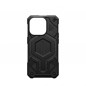 Apple iPhone 15 Pro Hülle Urban Armor Gear Monarch Pro MagSAFE   Kevlar Schwarz