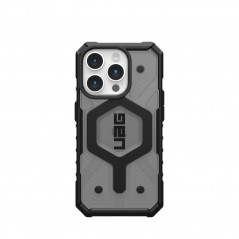 Apple iPhone 15 Pro Hülle Urban Armor Gear Pathfinder Premium-Gehäuse  MagSAFE  Asche