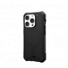 Apple iPhone 15 Pro Hülle Urban Armor Gear Essential Premium-Gehäuse  MagSAFE  Schwarz