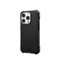 Apple iPhone 15 Pro Hülle Urban Armor Gear Essential Premium-Gehäuse  MagSAFE  Schwarz