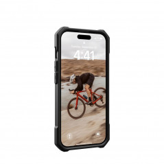 Apple iPhone 15 Pro Hülle Urban Armor Gear Essential Premium-Gehäuse  MagSAFE  Schwarz